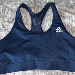 Navy Adidas Sports Bra